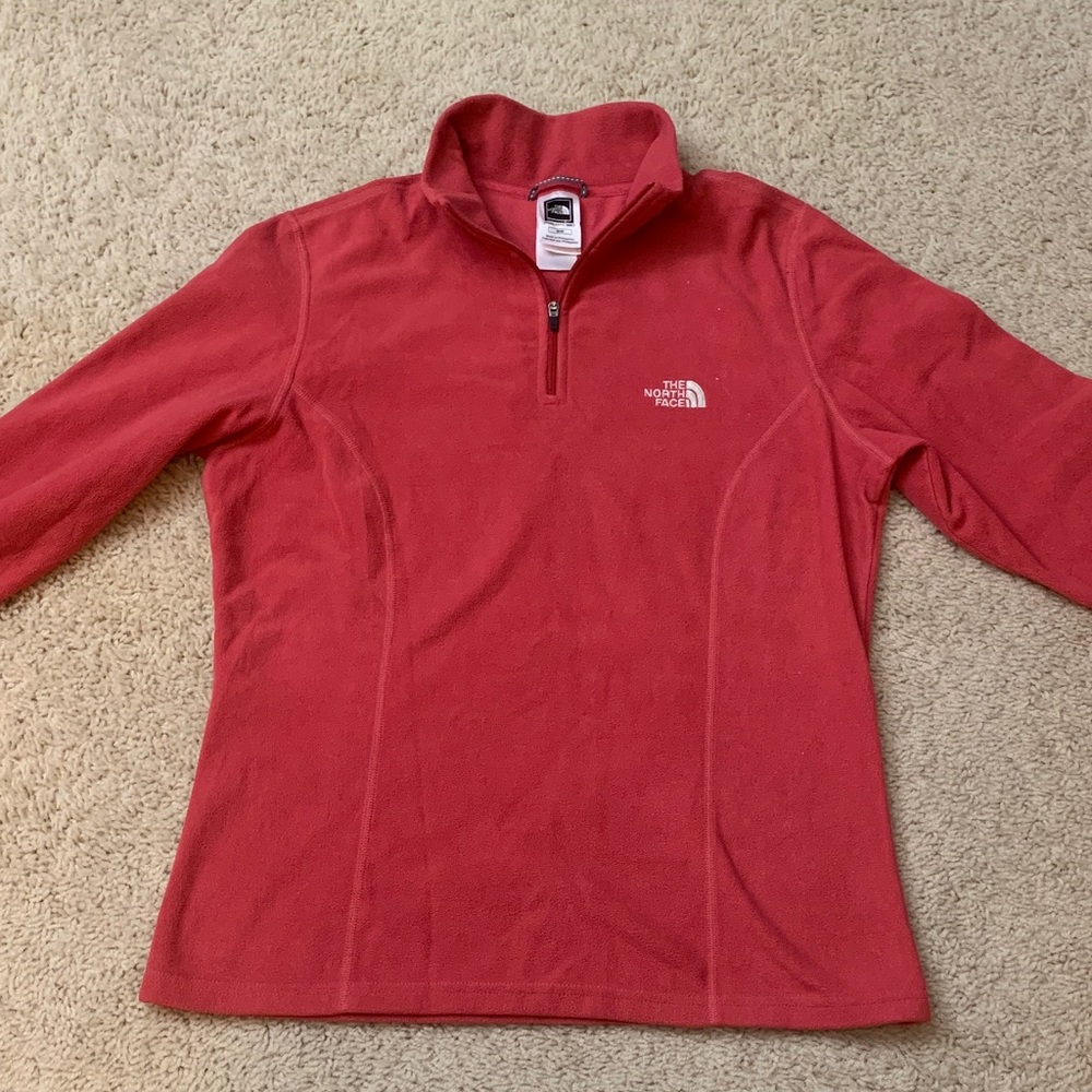 The North Face Barbie pink Fleece Quarter-Zip
